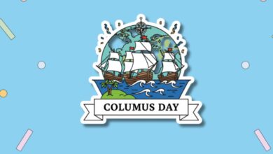 Columbus day theme